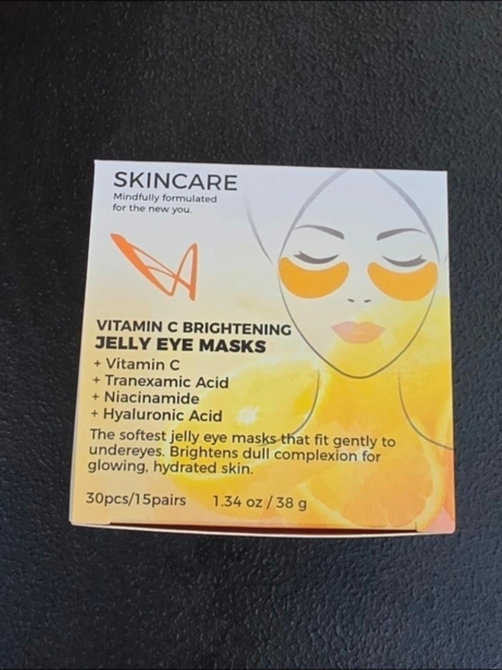LA Splash Vitamin C Brightening Jelly Eye Masks BNIB